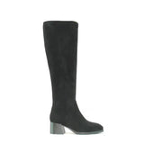 Black Faux Suede
